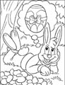 Disegno coniglio di Pasqua